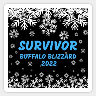 Buffalo Blizzard 2022 Survivor Sticker